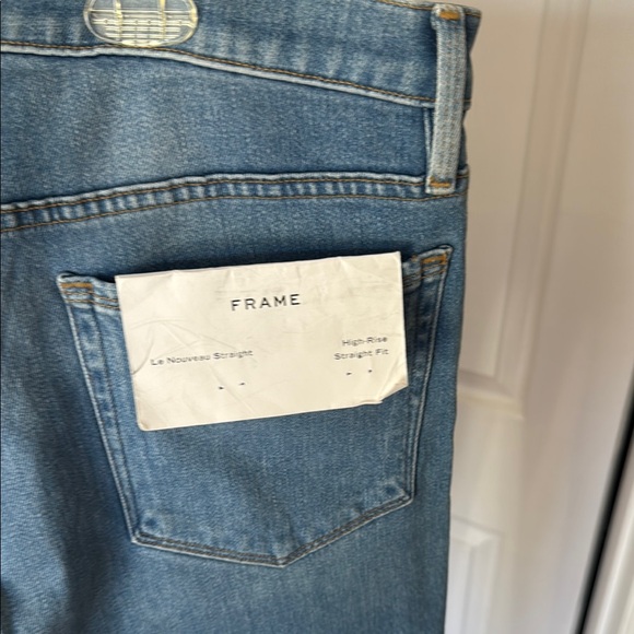 Frame Denim Blue Ankle Cropped Jeans - Picture 4 of 4